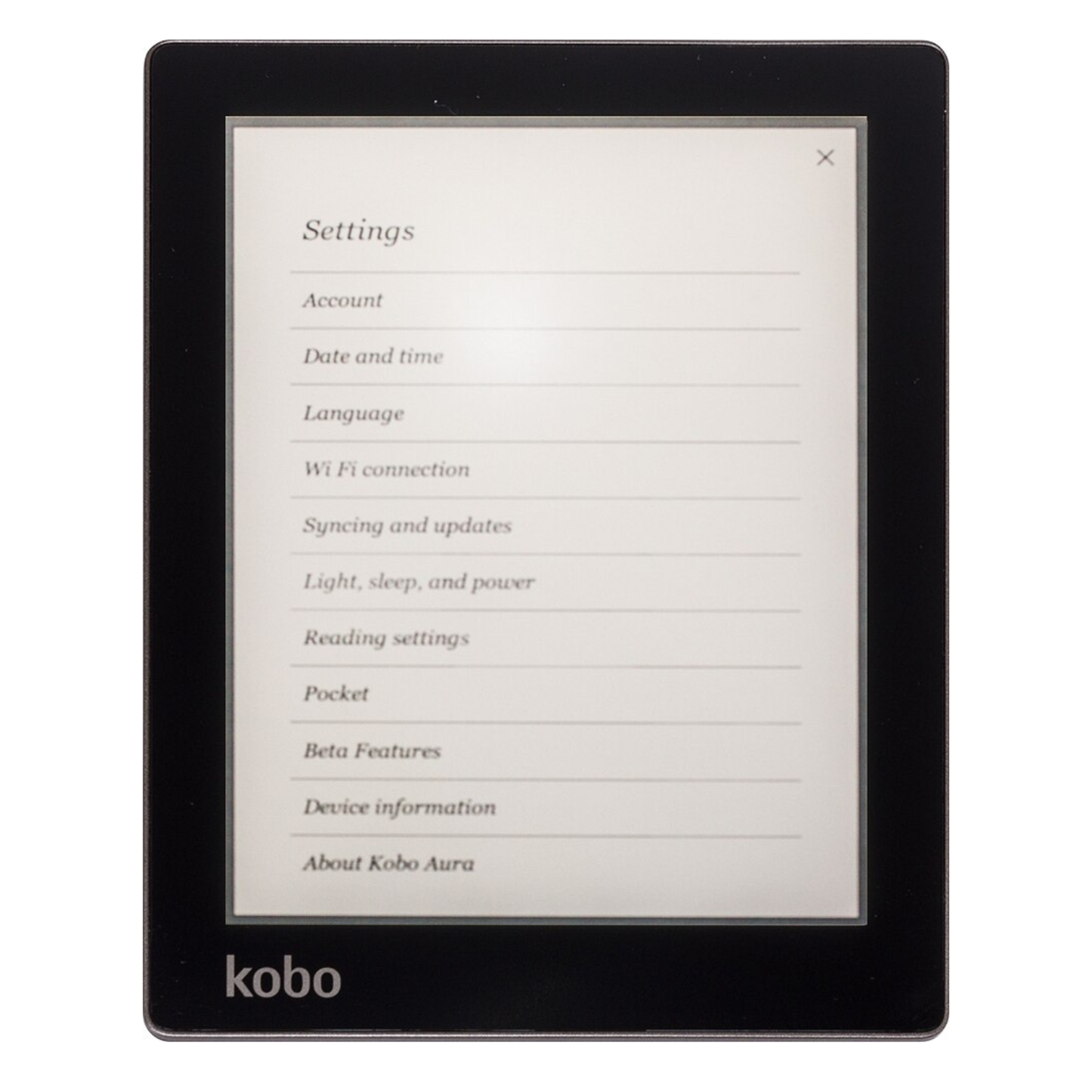 Hydrogel Screen Protector for Kobo eReader (Pack of 2) 9eight5