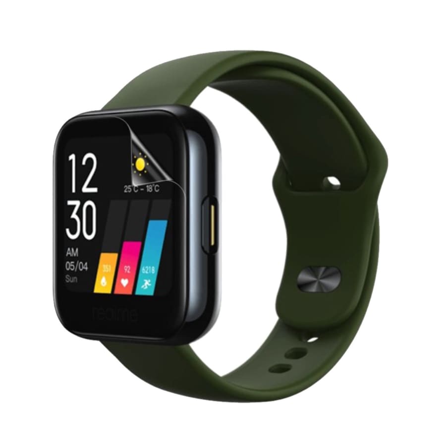Hydrogel Screen Protector for Realme Watch (Pack of 6) That Watch Shop