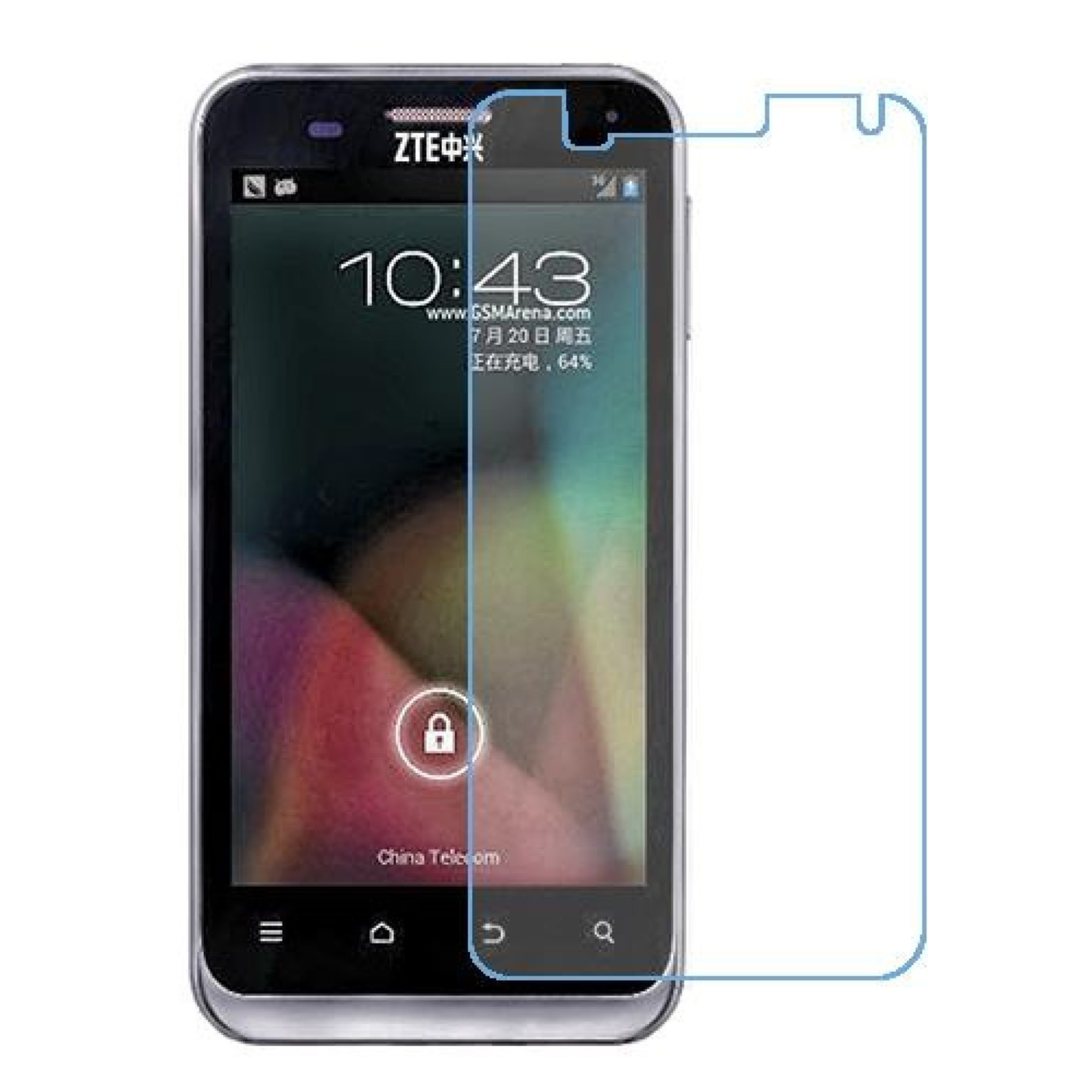 Hydrogel Screen Protector for ZTE N880E 9eight5