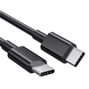 Enhanced SuperCharge USB‑C → USB‑C Charger Cable for Huawei Phones (Black) 1m