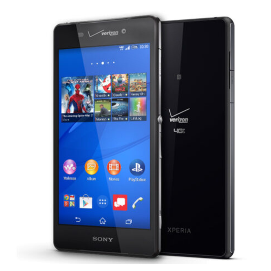 Hydrogel Screen Protector for Sony Xperia Z3v 9eight5