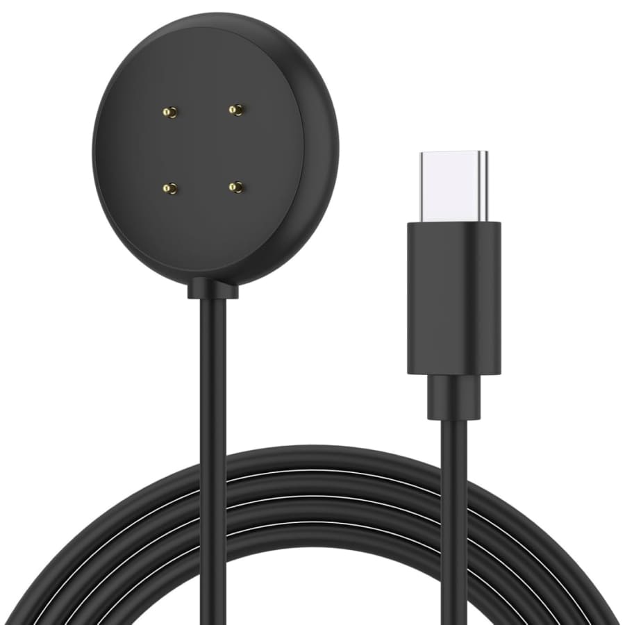 USB-C Magnetic Charger Cable for Google Pixel Watch 2 / Pixel Watch 3 (Black) 1m That Watch Shop