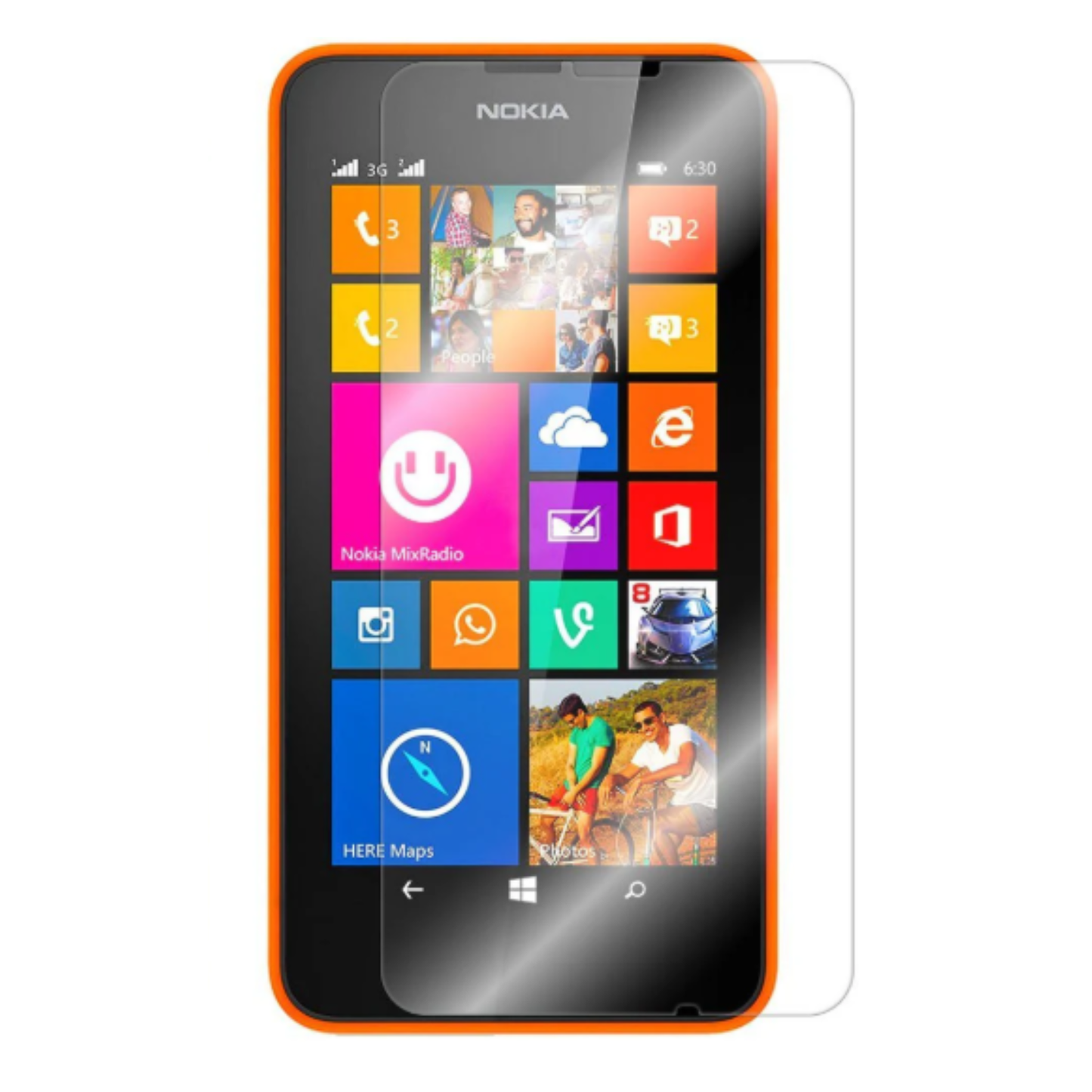 Hydrogel Screen Protector for Nokia Lumia 635 (Pack of 2) 9eight5