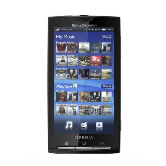 Hydrogel Screen Protector for Sony Ericsson Xperia X10 (Pack of 2) 9eight5