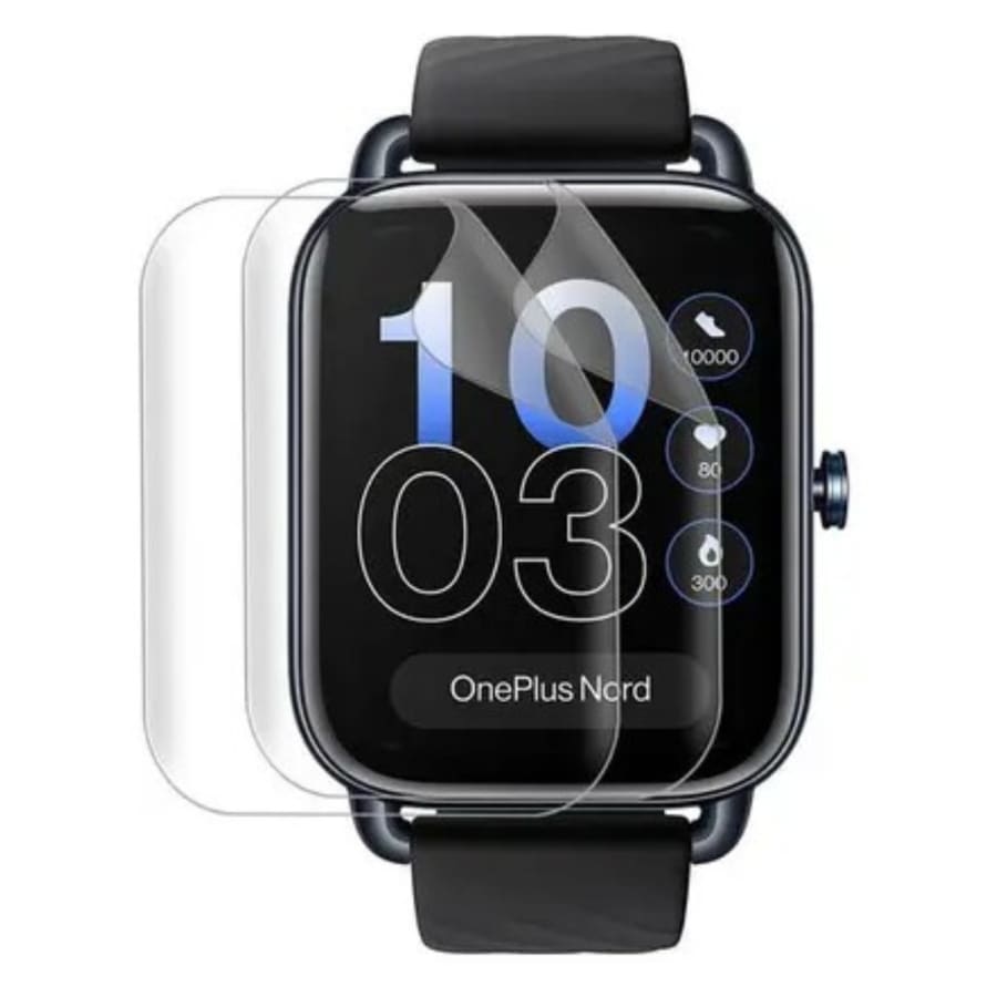 Hydrogel Screen Protector for OnePlus Nord Watch (Pack of 6) That Watch Shop