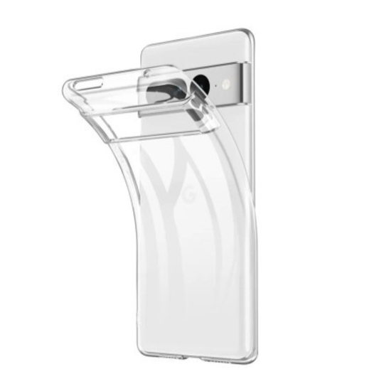 Silicone Case for Google Pixel 7a (clear) 9eight5