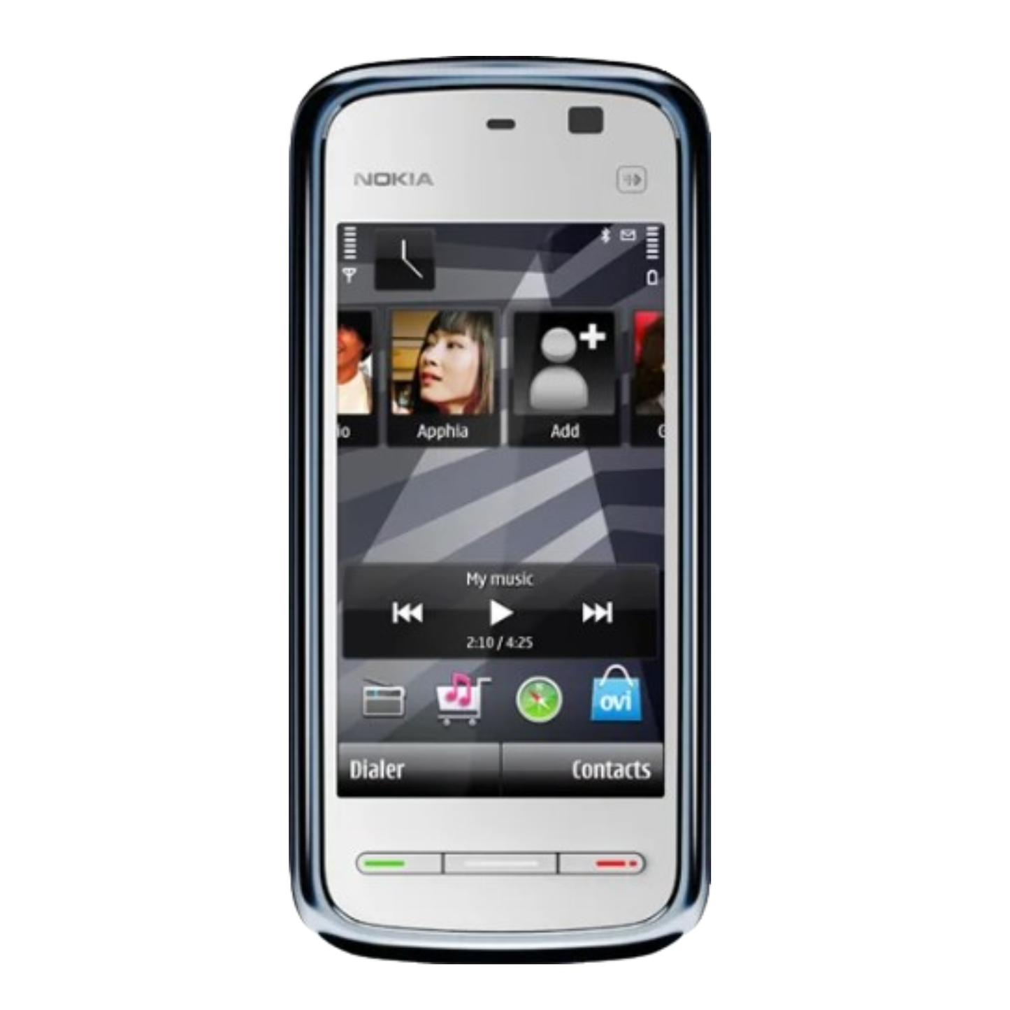 Hydrogel Screen Protector for Nokia 5235 Comes With Music (Pack of 2) 9eight5