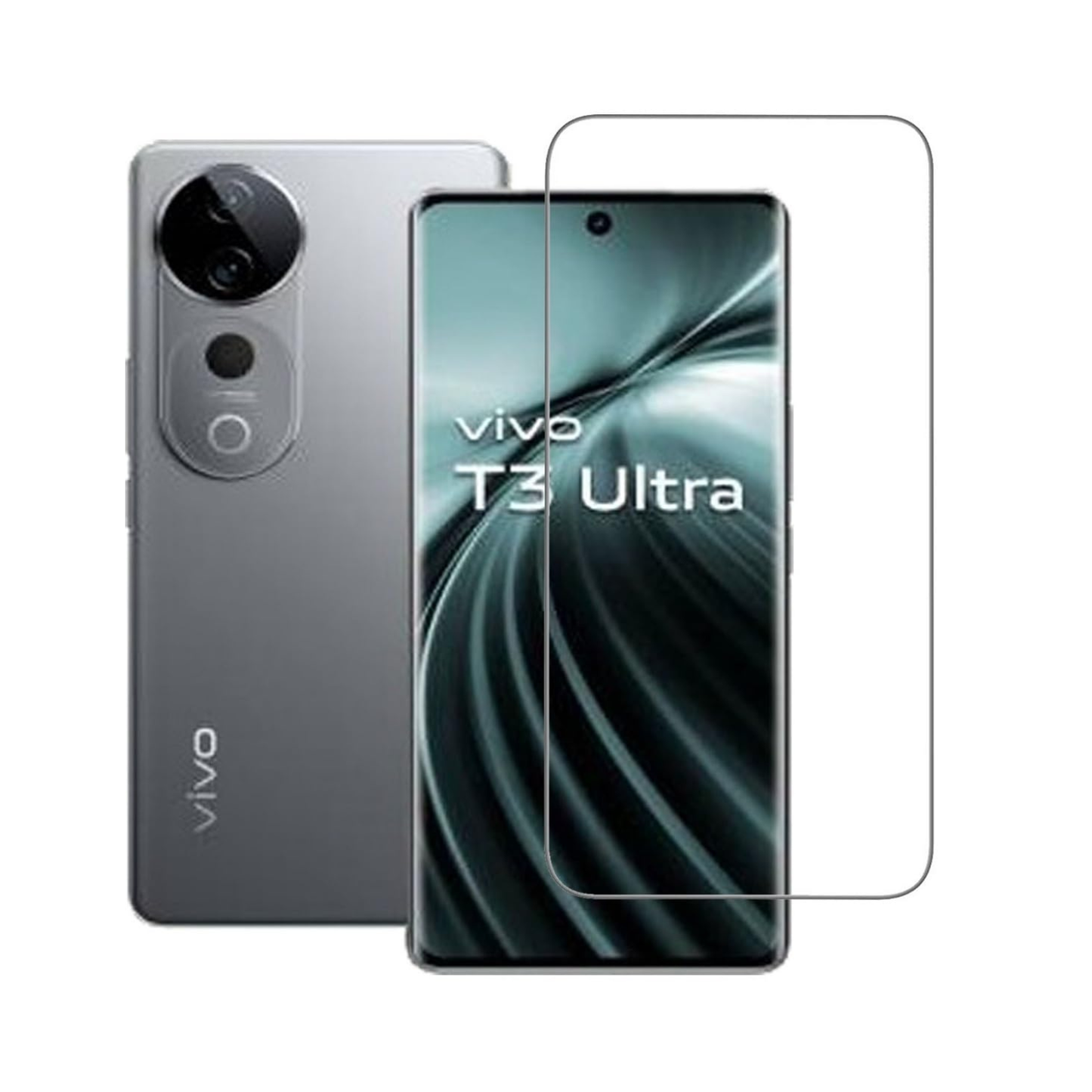 Hydrogel Screen Protector for Vivo T3 Ultra (Pack of 2) 9eight5