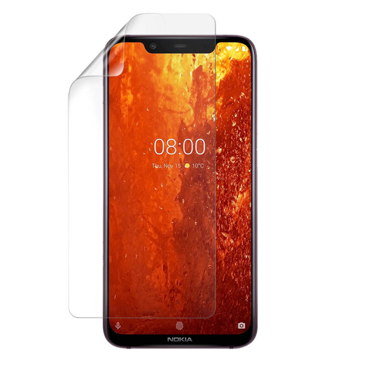 Hydrogel Screen Protector for Nokia 8.1 (X7) (Pack of 2) 9eight5