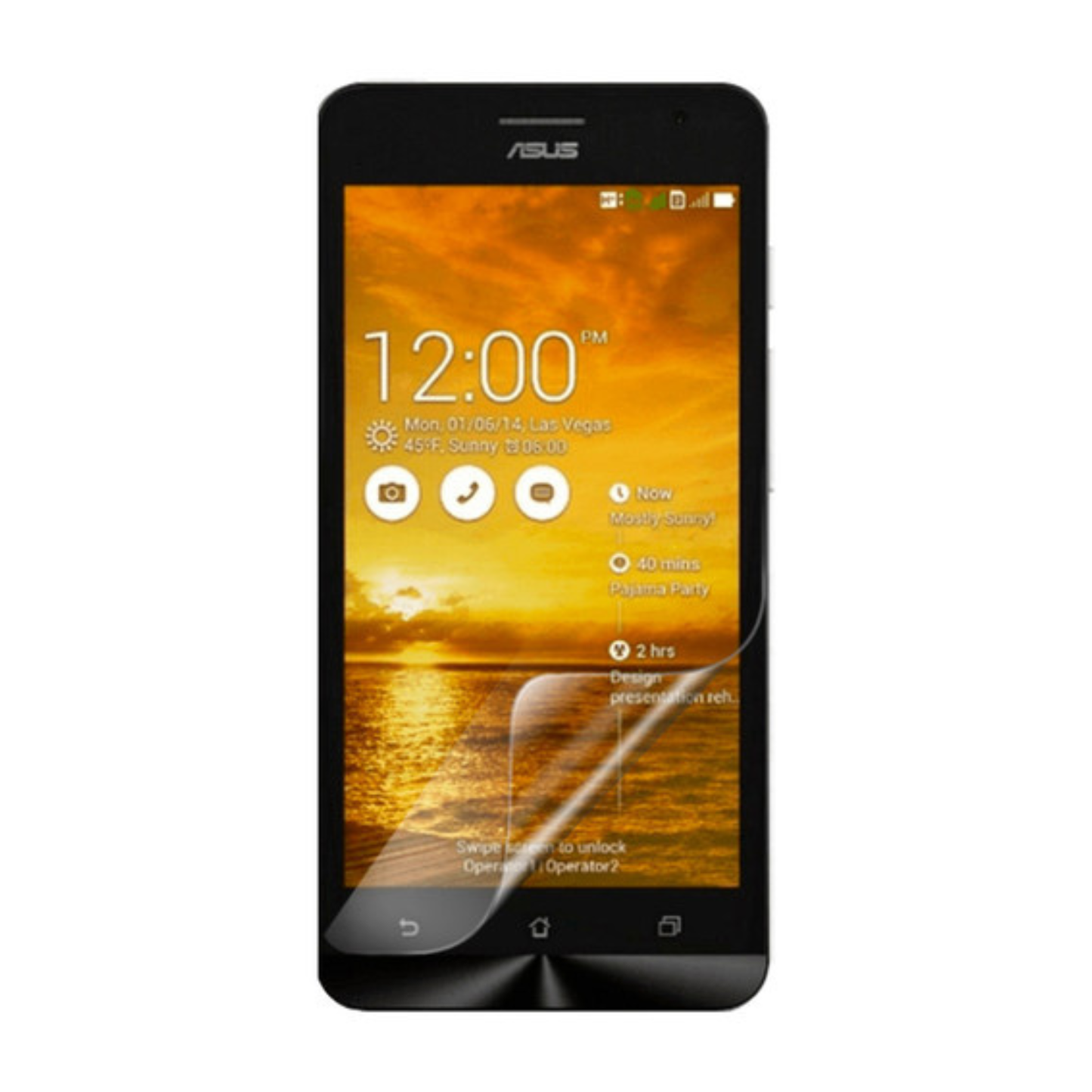 Hydrogel Screen Protector for Asus Zenfone 6 A601CG (2014) 9eight5