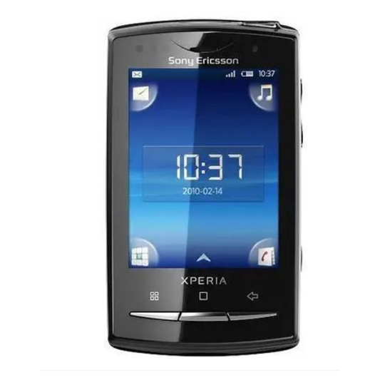 Hydrogel Screen Protector for Sony Xperia X10 mini pro 9eight5