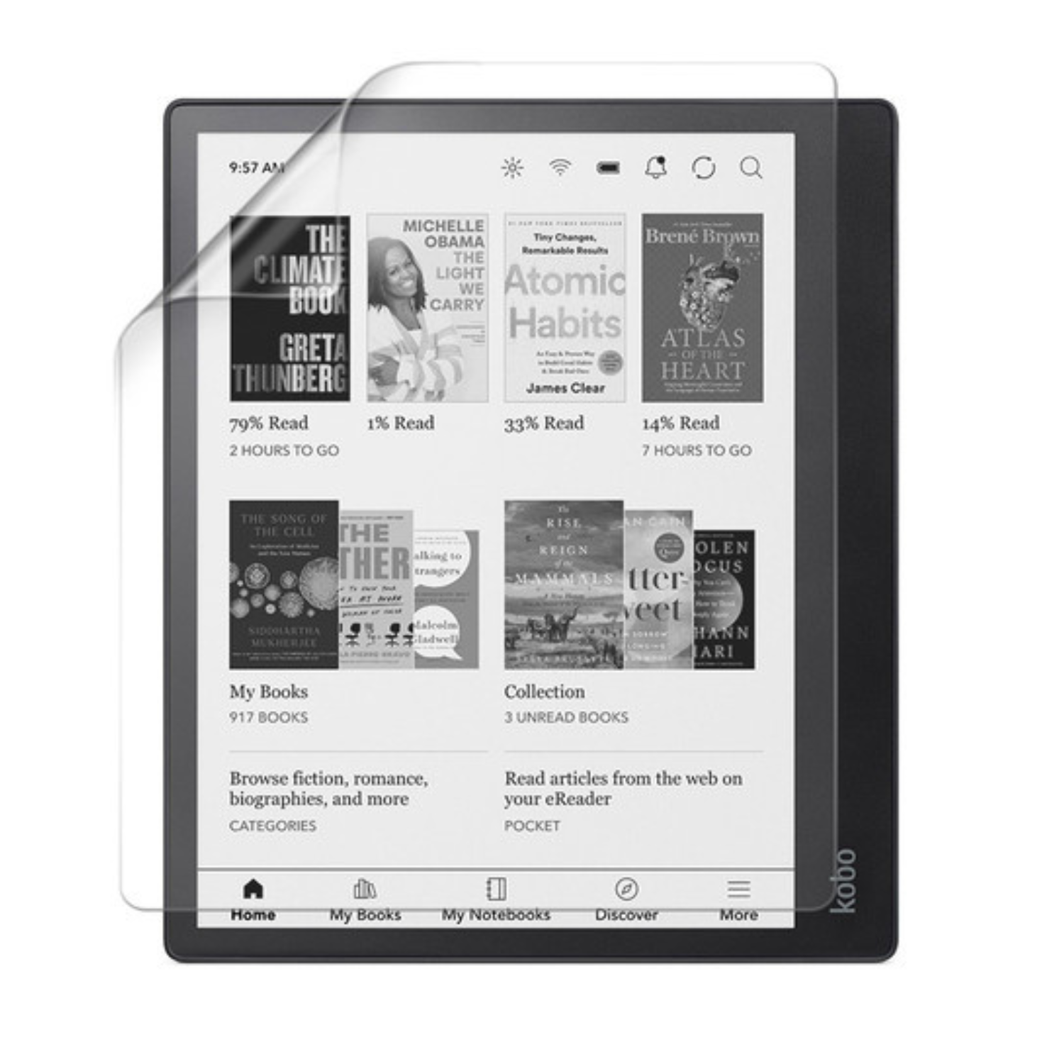 Hydrogel Screen Protector for Kobo Elipsa 2E (Copy) 9eight5
