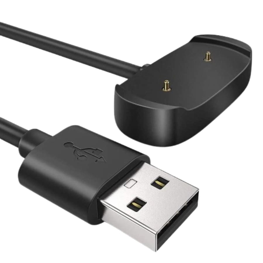 USB-A Magnetic Charger Cable for Amazfit Active / Active Edge (Black) 1m That Watch Shop
