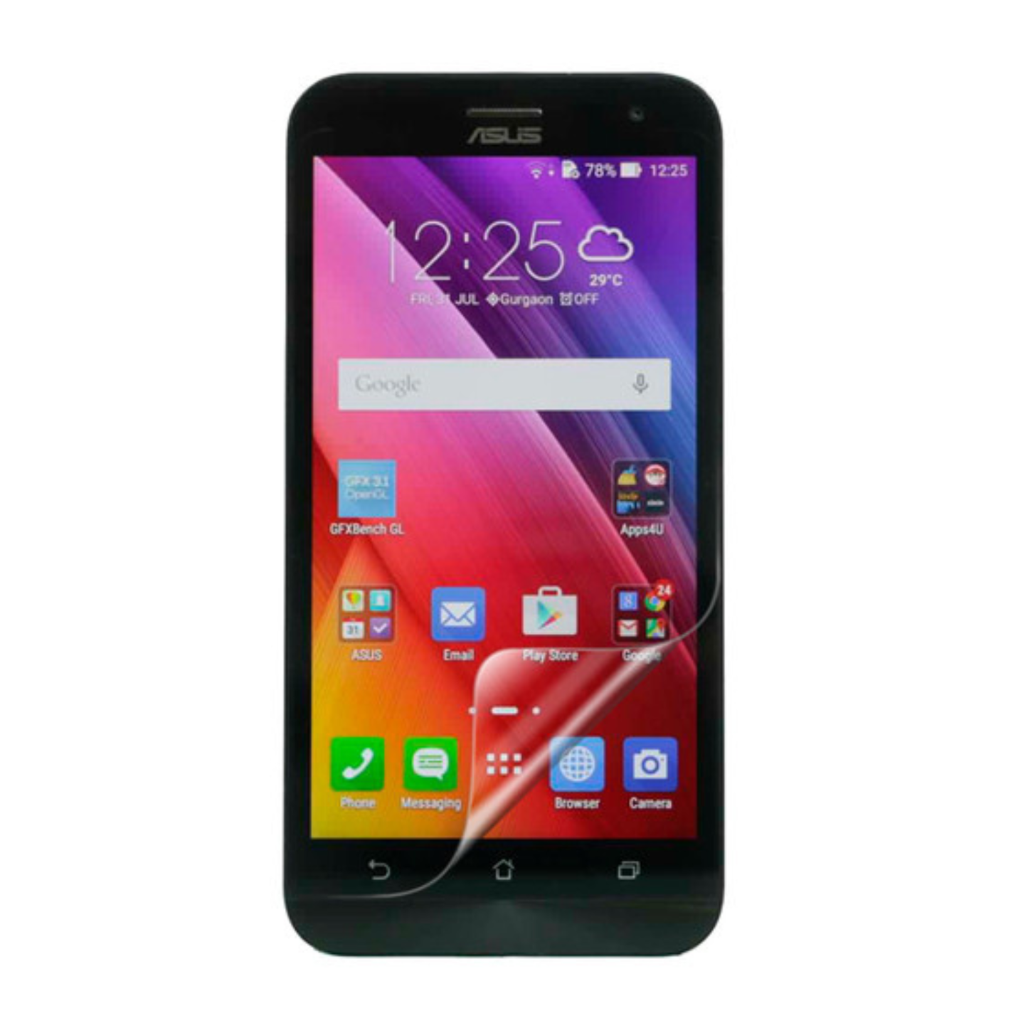 Hydrogel Screen Protector for Asus Zenfone 2 Laser ZE500KL (Pack of 2) 9eight5
