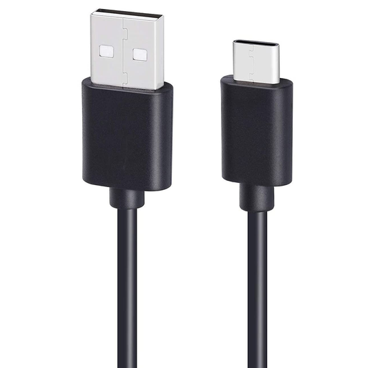 USB-A to USB-C Charger Cable for Vivo Phones (Black) 1m 9eight5