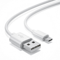 USB-A to Micro-USB Charger Cable for HTC Phones (White) 1m 9eight5