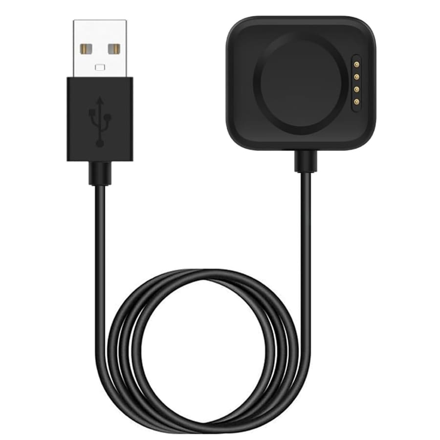 USB-A Magnetic Charger Cable OnePlus Watch (OnePlus Watch 2 / Watch 2R / Watch 3) (Black) 1m That Watch Shop