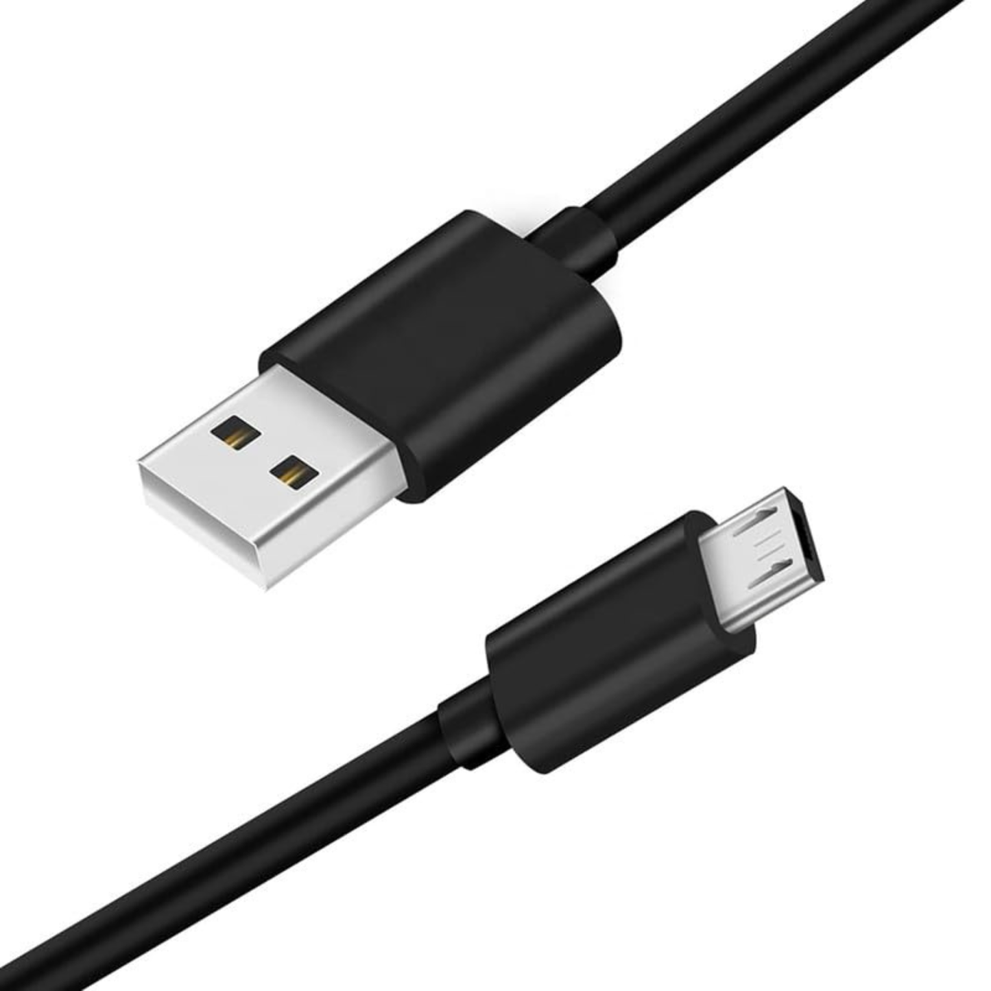 USB-A to micro-USB Charger Cable for TCL Phones (Black) 1m 9eight5