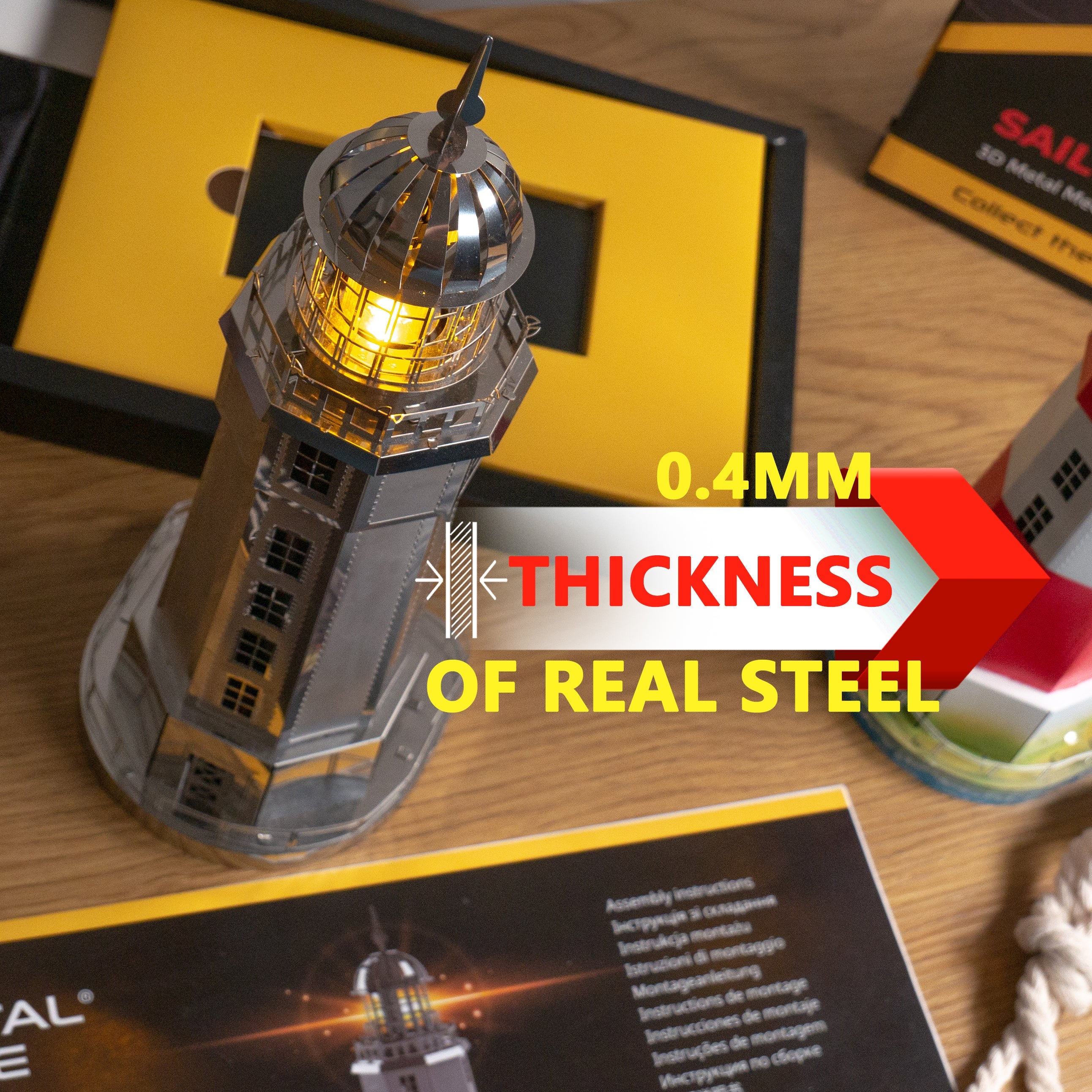 SAILOR'S COMPANION LIGHTHOUSE "La Jument"-4