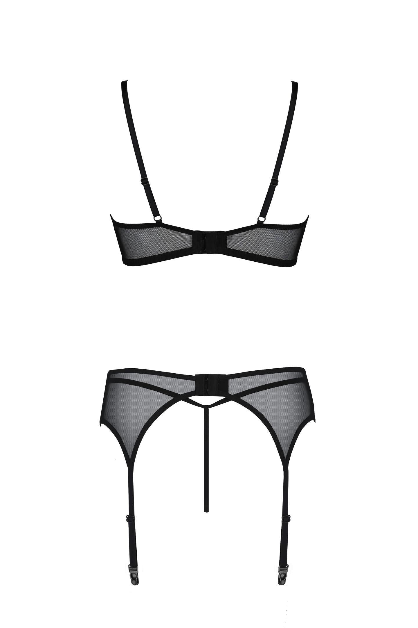 black 3pcs Set PA596621 - 2XL/3XL-7