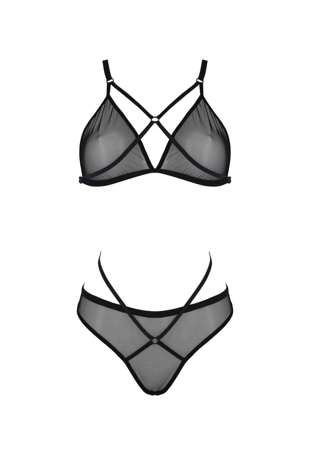 black 2pcs Set PA596648 - 2XL/3XL-4