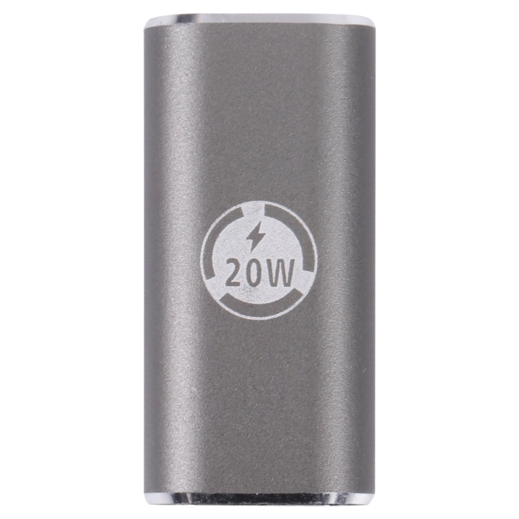 20W 8 Pin Male to USB-C / Type-C Female Elbow Charging Adapter