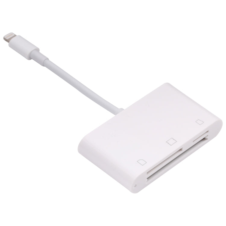 NK-1011 3 in 1 CF Card / TF Card / SD Card Reader For 8 Pin Devices