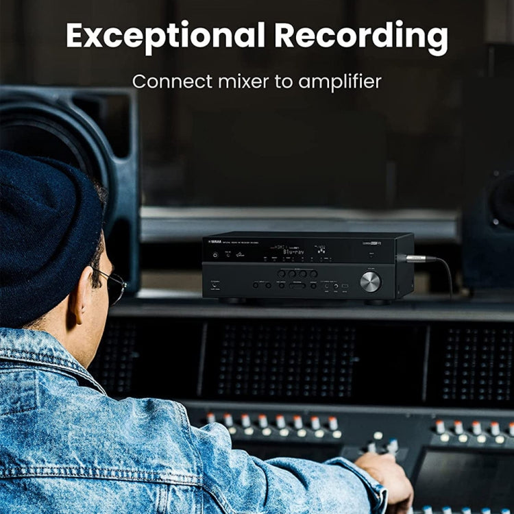 20m 3-Pin XLR Male to XLR Female MIC Shielded Cable Microphone Audio Cord