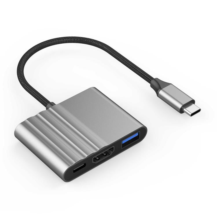 HPA-U3 3 in 1 USB-C / Type-C Male to HDTV, USB 3.0, USB-C / Type-C Adapter