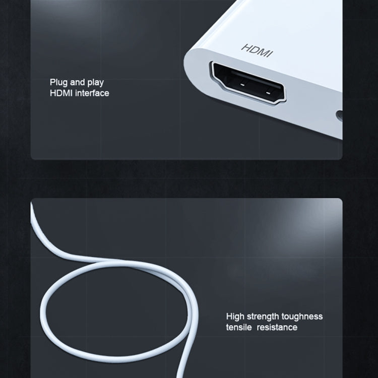 7565M 8 Pin to 2K HDMI + 8 Pin Port HD Video Converter