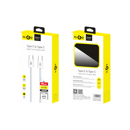 Frankly Cotton PD 60W Fast Charge Type-C to Type-C Cable Nest & Stem Homewares