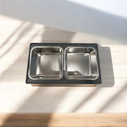 Adjustable Dog Bowl DogTreatNZ