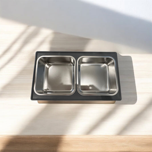 Adjustable Dog Bowl DogTreatNZ