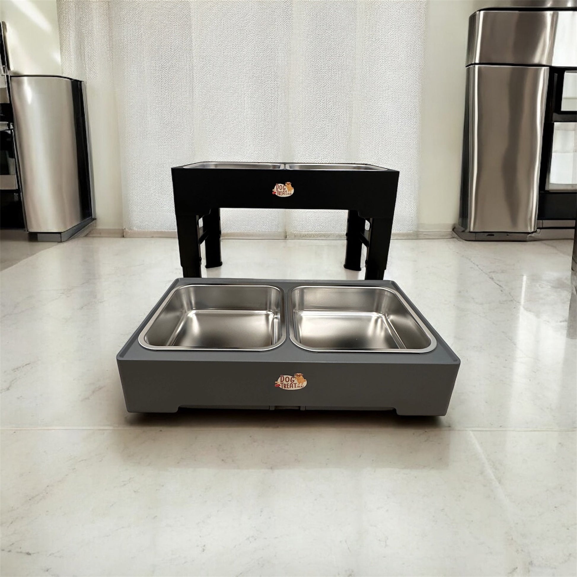 Adjustable Dog Bowl DogTreatNZ