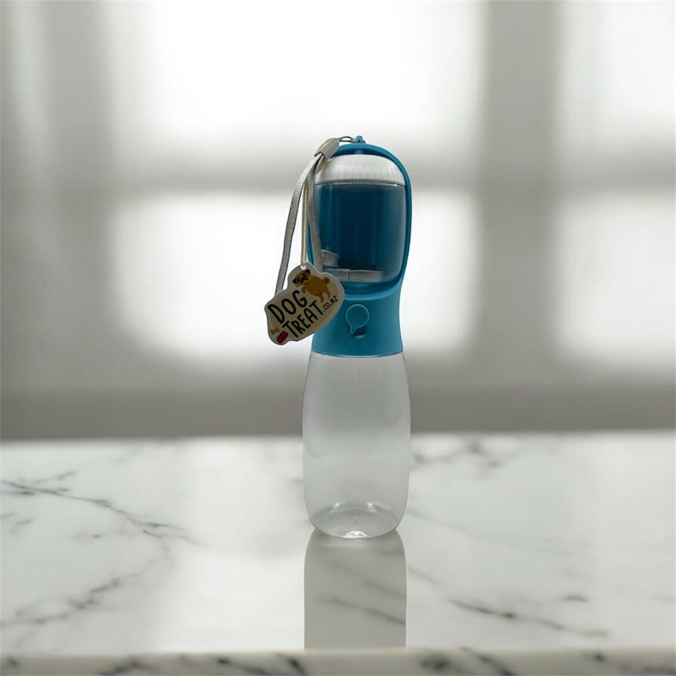 2 in 1 Portable Pet Bowl Bottle With Food Compartment DogTreatNZ