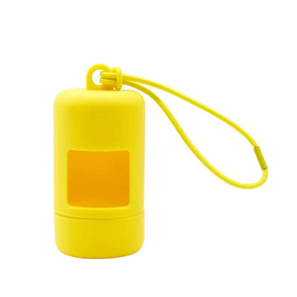 Dog Poop Bag Holder | Yellow Walkieez