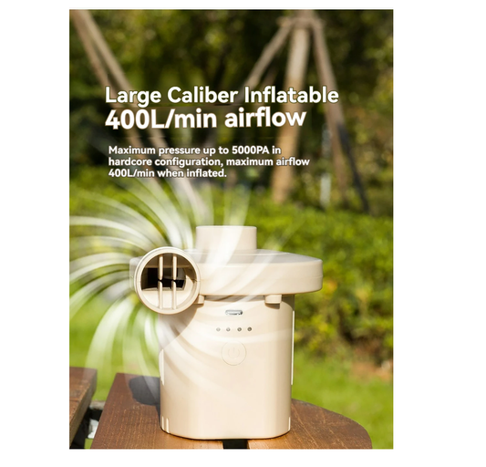 Portable Rechargeable Air Pump – High Power, Dual Function (Inflate & Deflate) ECOTREK