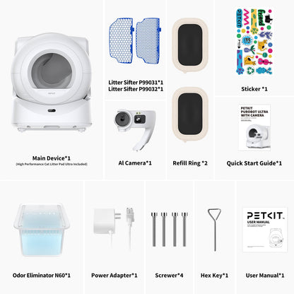 PETKIT Purobot Ultra Automatic Cat Litter Box Petkit New Zealand Official