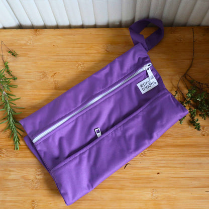 Reusable Wet Bags for Cloth Nappies - Dual Compartment, Waterproof