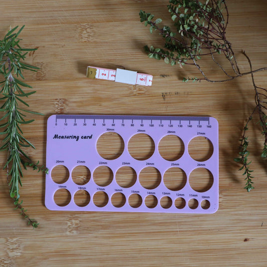 Nipple Measuring Card - Find Your Perfect Breast Pump Flange Size