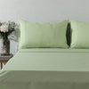 ORGANIC COTTON COLOURED SHEET SET 250TC - REEF