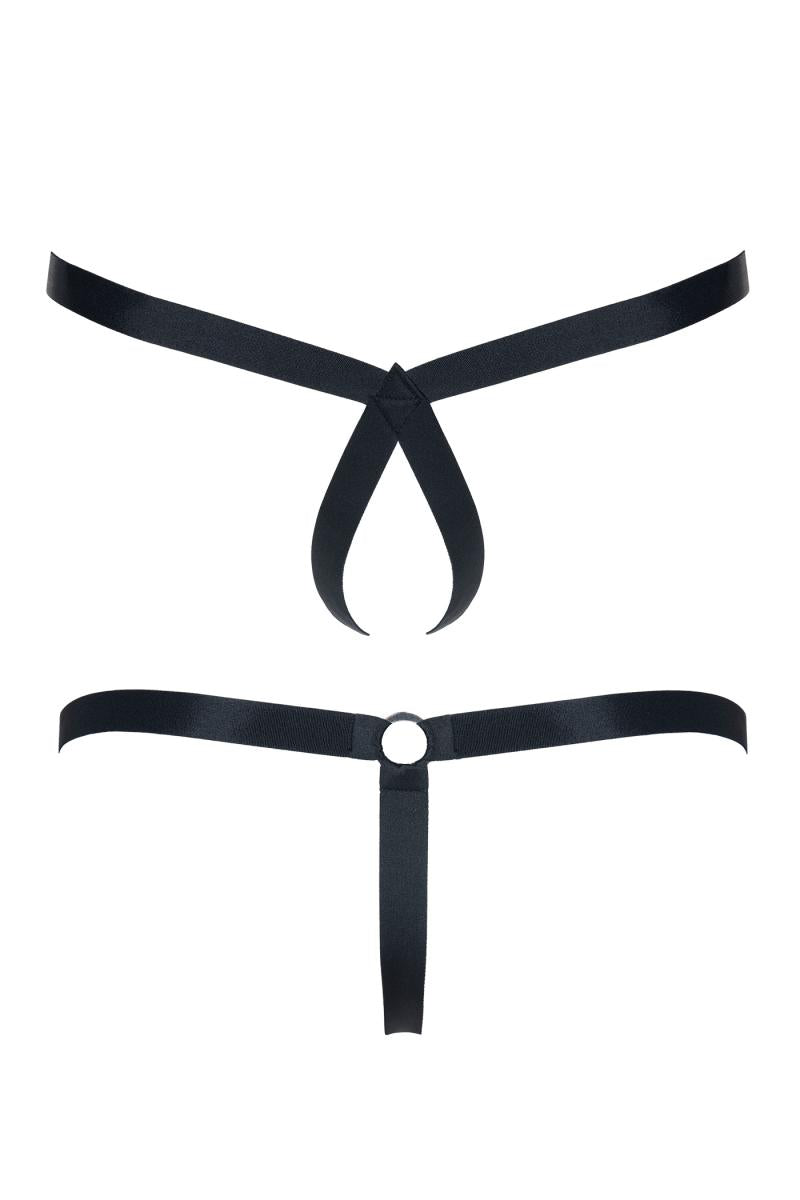 2 pcs harness thong BRI010 black - 2XL/3XL-0