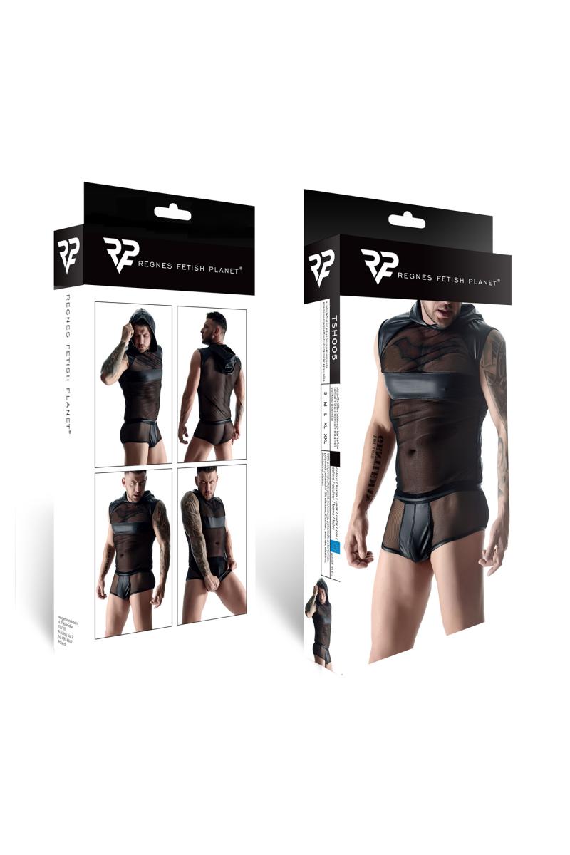 Hood-Shirt TSH005 black - XXL-5