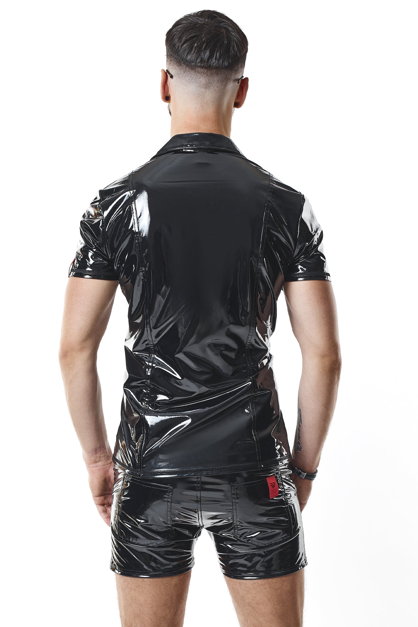 Polo PVC Shirt RMRodolfoPVC black - 2XL-3