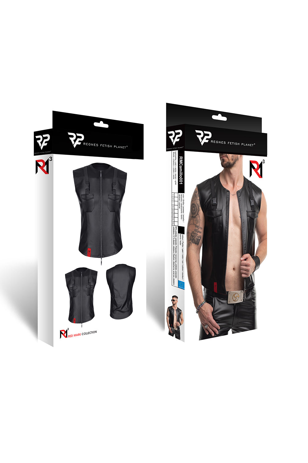 Vest RMCamillo001 black - 2XL-6