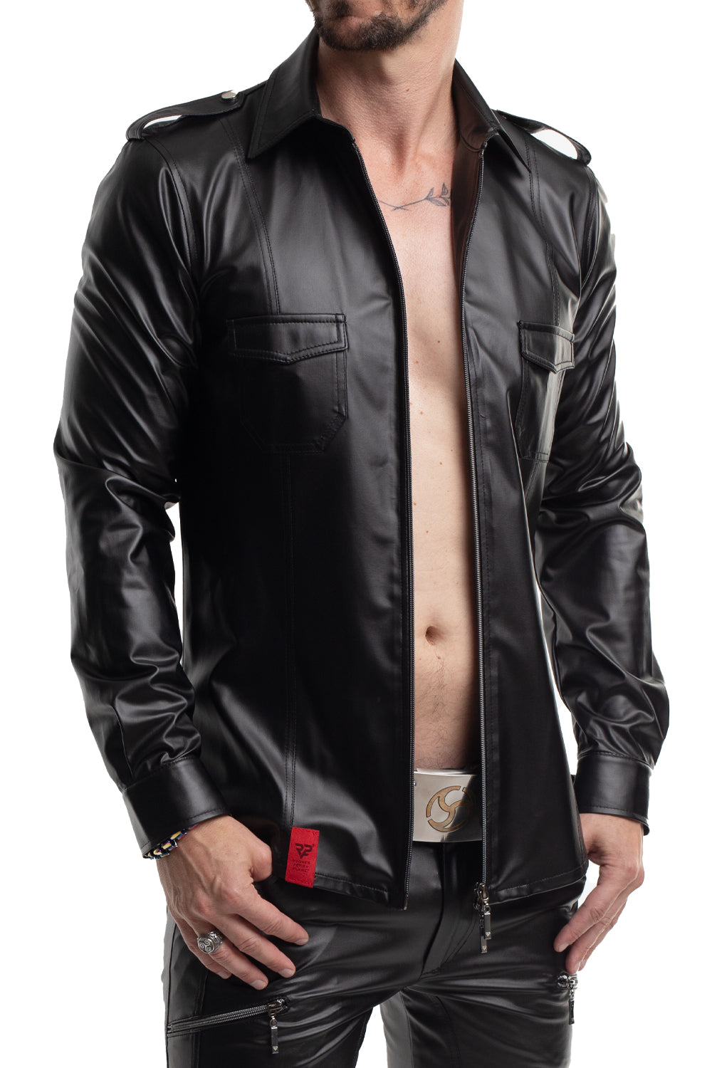 Long-sleeved Shirt RMNatale001 black - 2XL-3