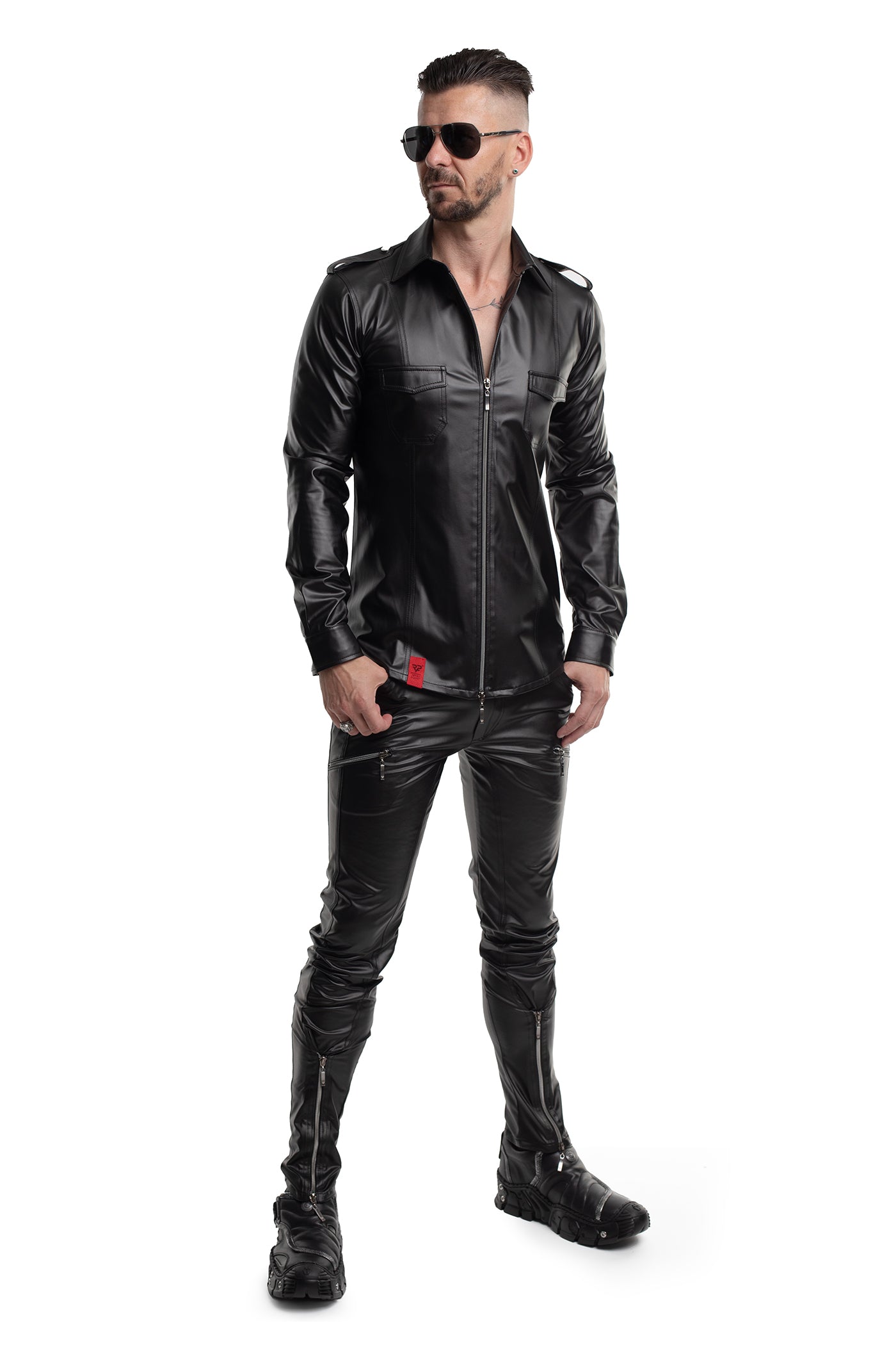 Long-sleeved Shirt RMNatale001 black - 2XL-5