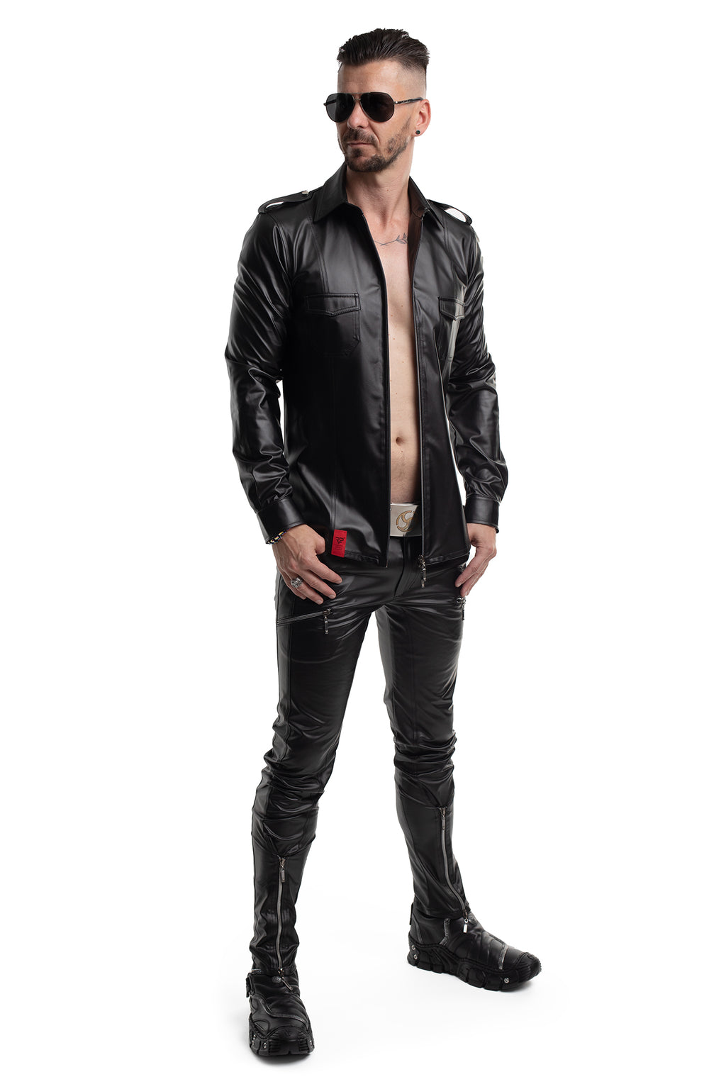 Long-sleeved Shirt RMNatale001 black - 2XL-7