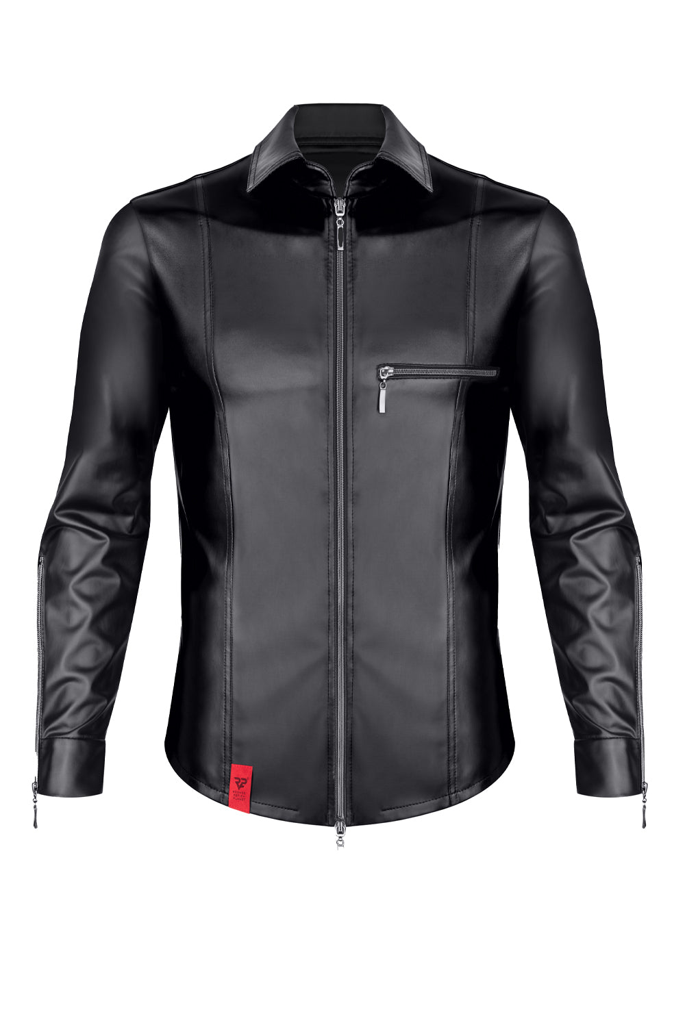 Long-sleeved Shirt RMPasquale001 black - 2XL-0