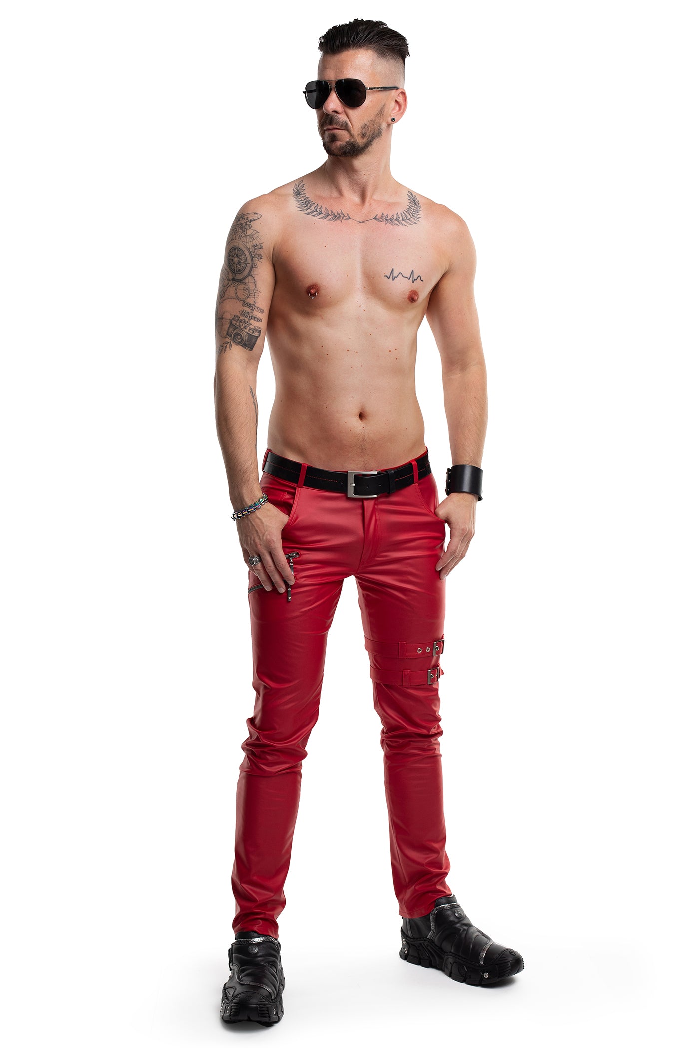 long pants RMTommaso002 red - 2XL-0